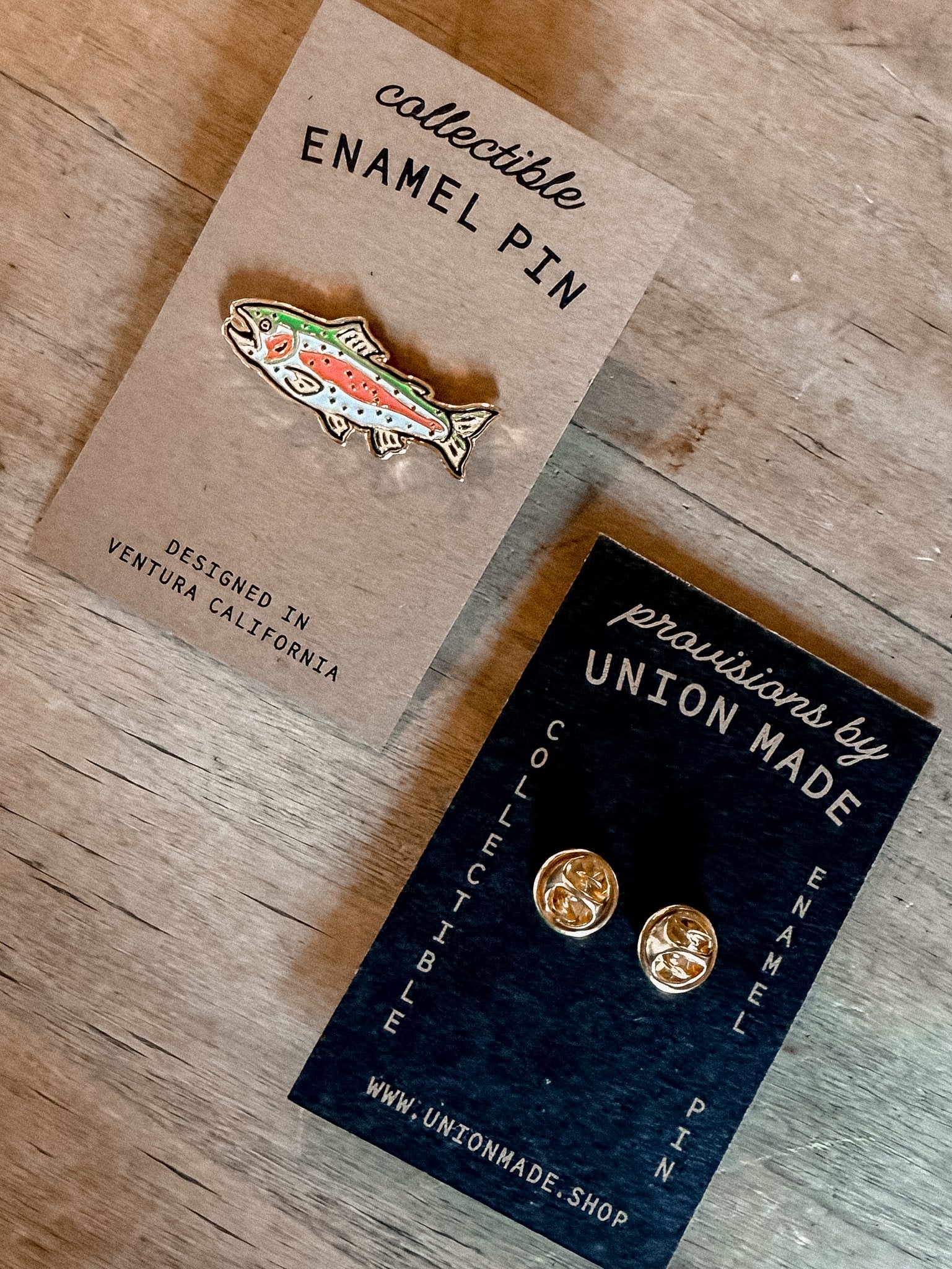 Trout Enamel Pin