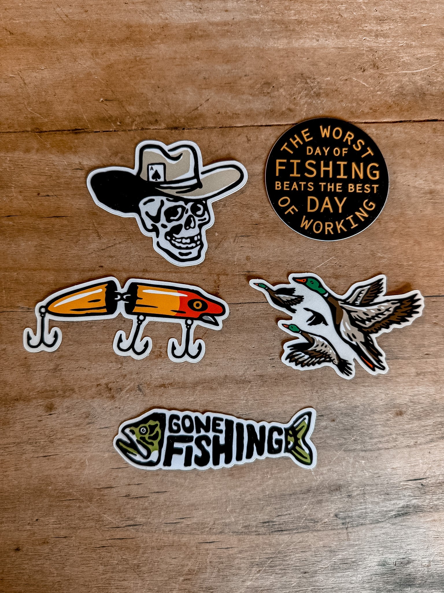 Aces Skull Sticker