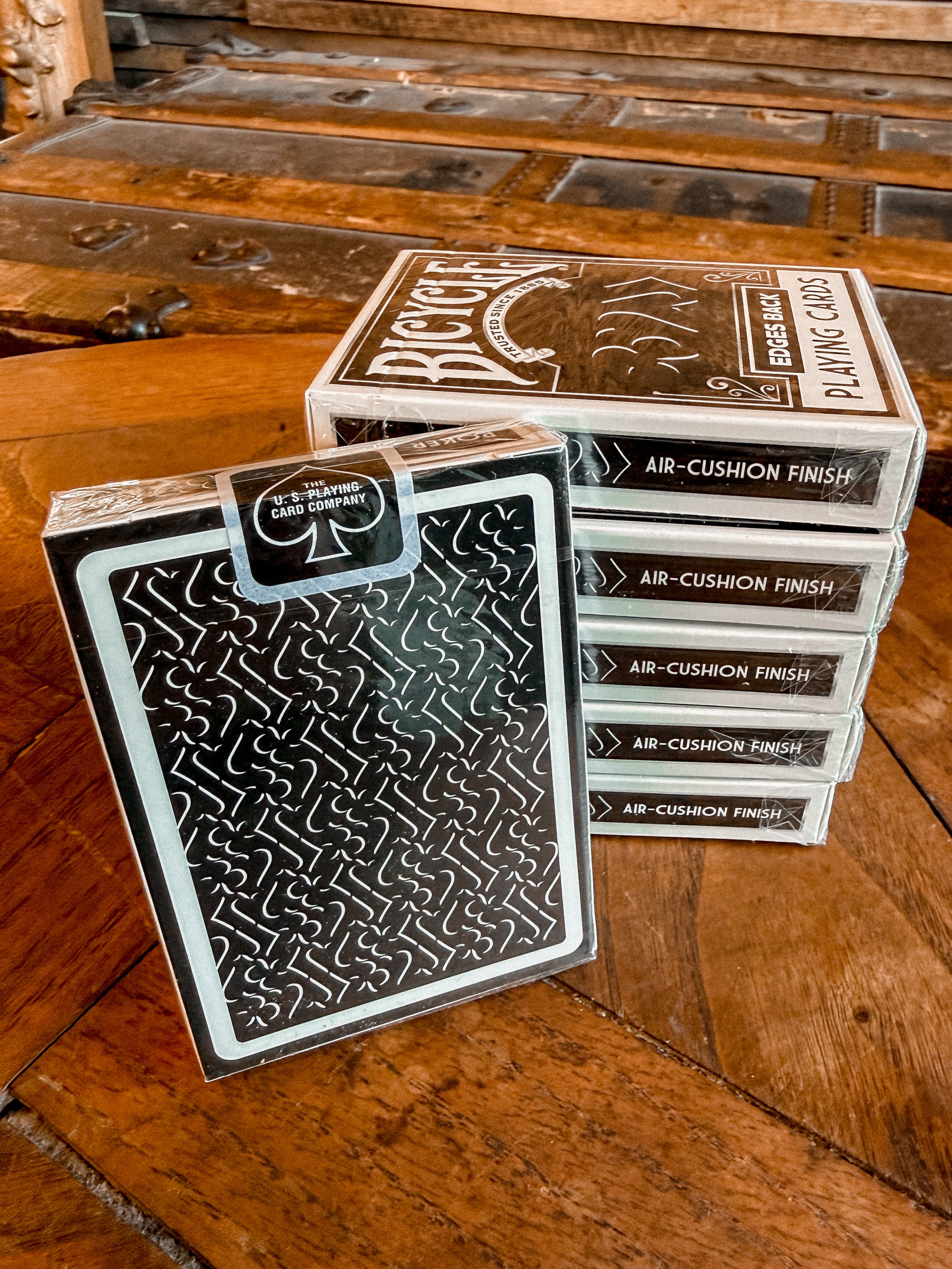 Blacked Out Playing Cards