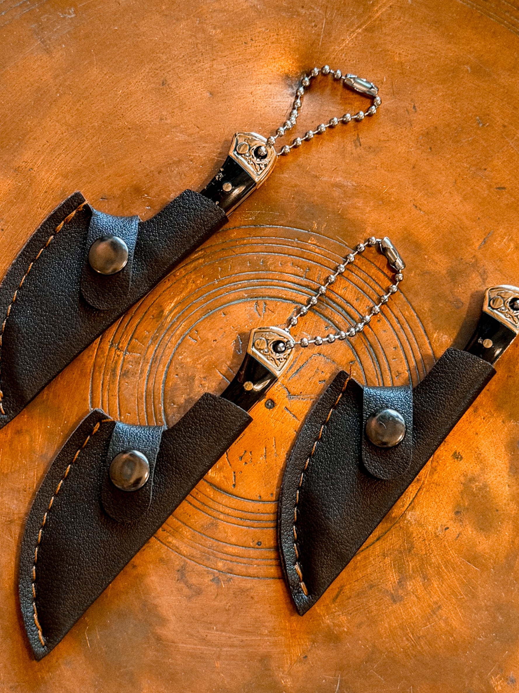 Small Knife Keychain w/ Sheath