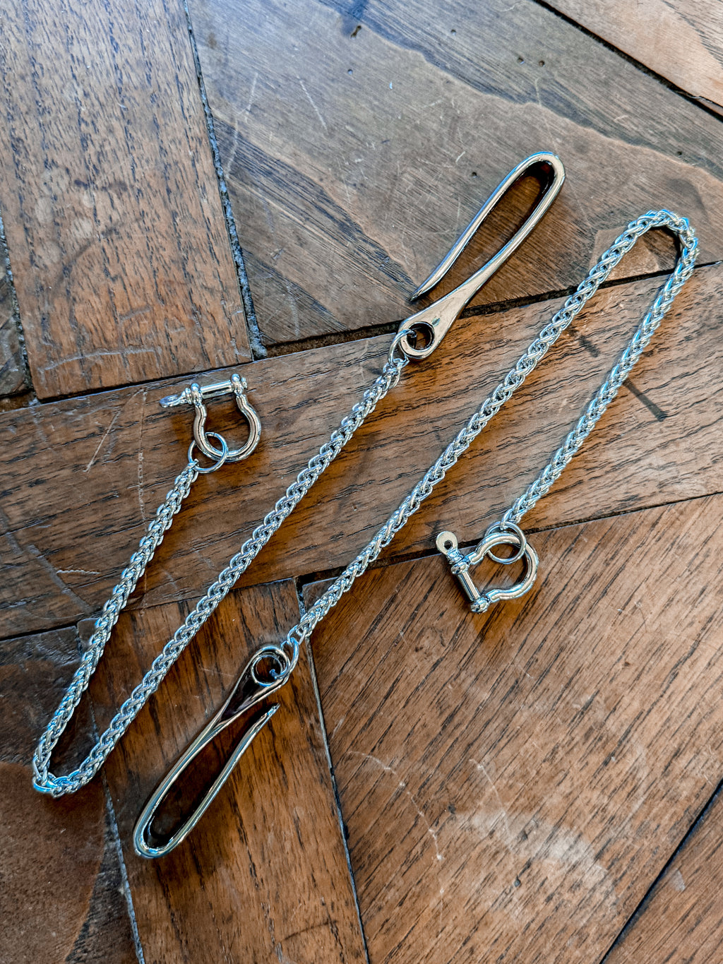 U-Hook Wallet Chain - Silver