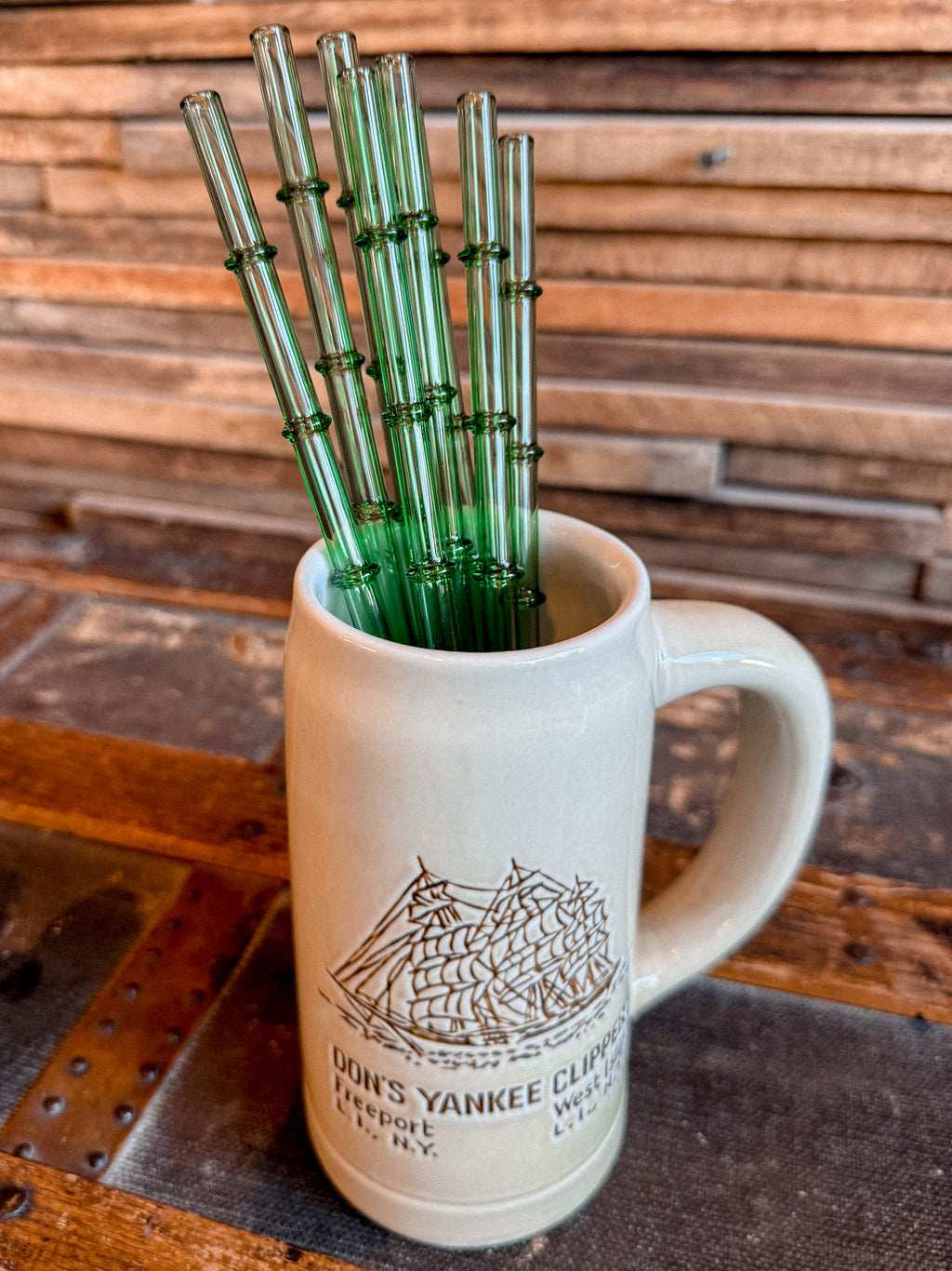 Glass Bamboo Straw
