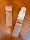Leather Pen Case - Cognac
