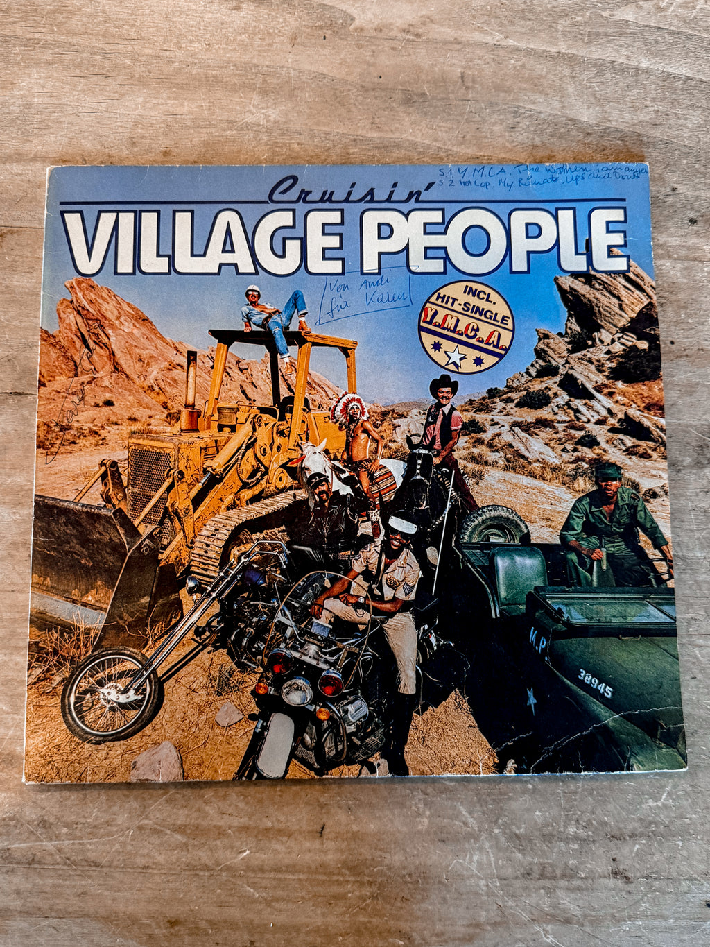 Village People Cruisin' YMCA Record