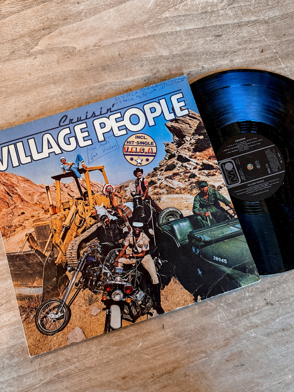 Village People Cruisin' YMCA Record