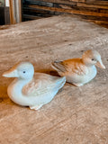 Homco Duckling Looking Down