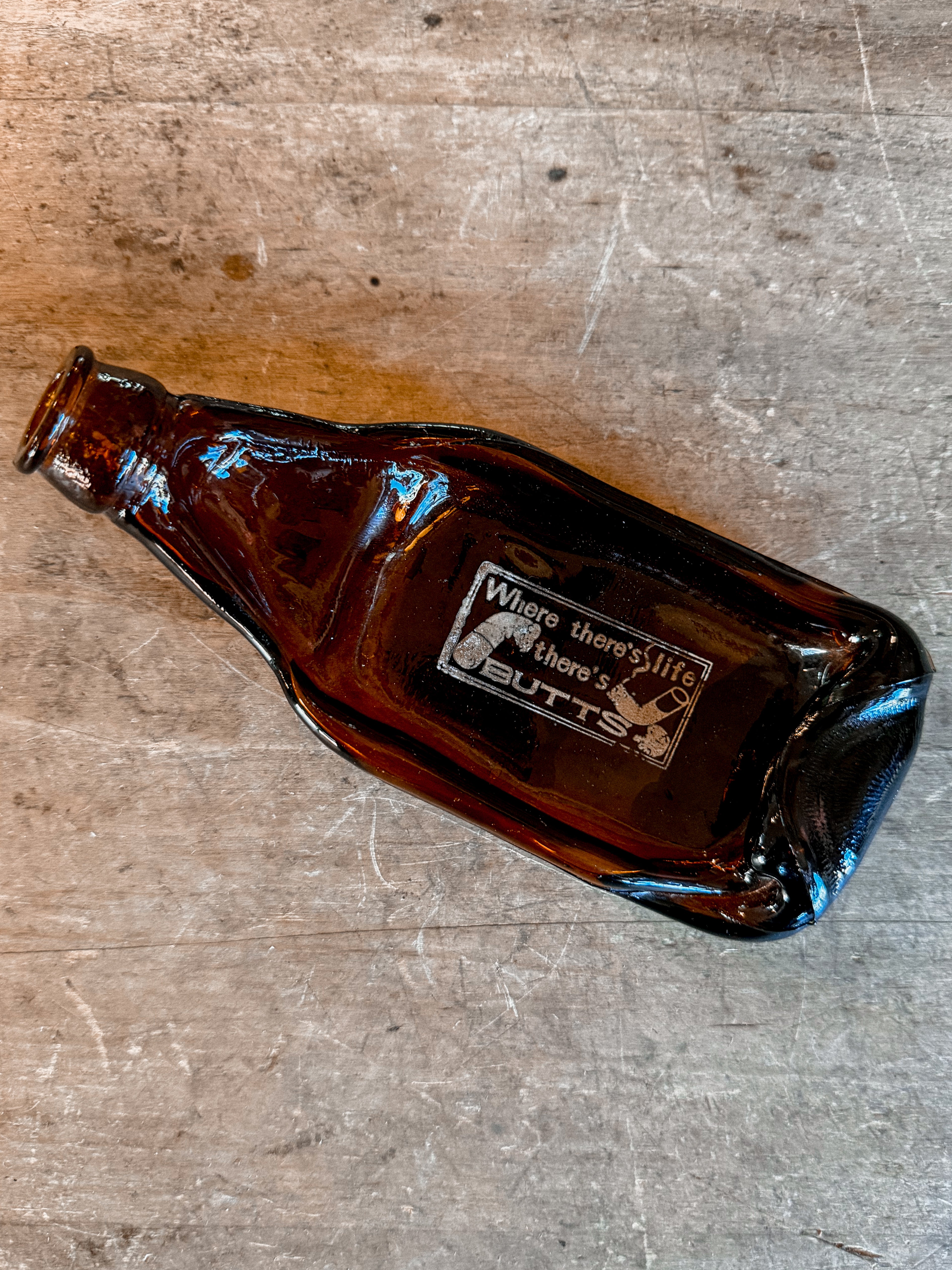 Butts Bottle Ashtray
