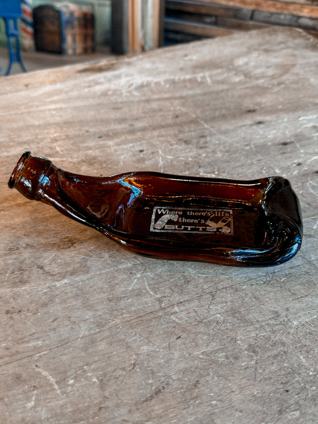 Butts Bottle Ashtray