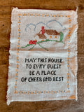 Framed Crosstitch Quote