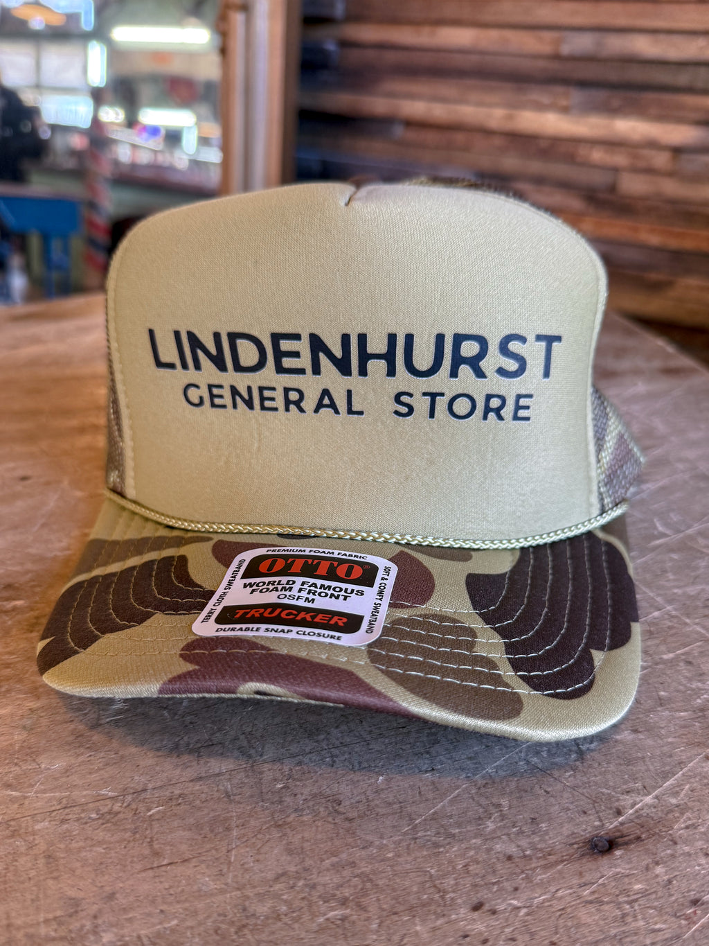Logo Hat - Green Camo