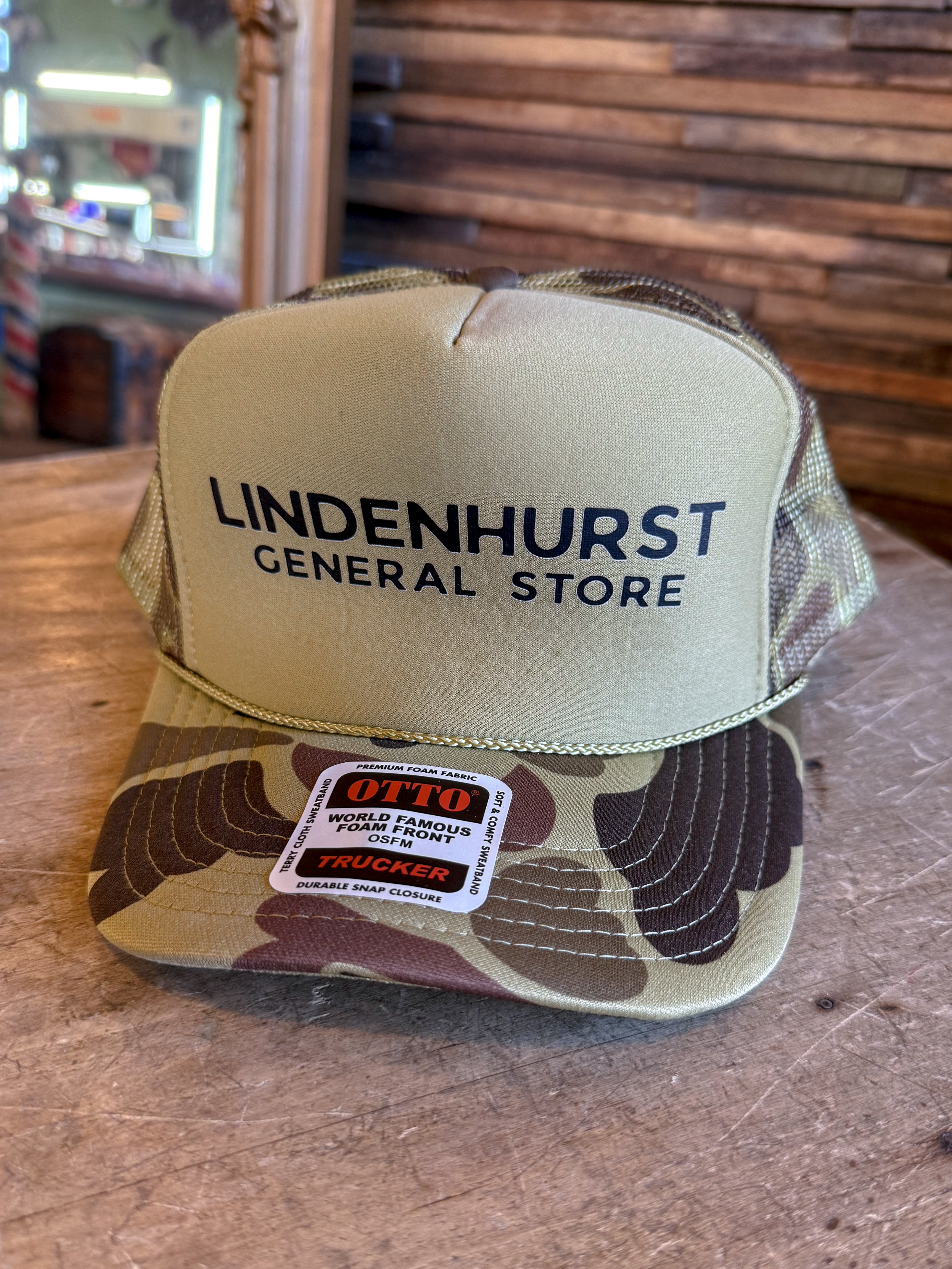 Logo Hat - Green Camo