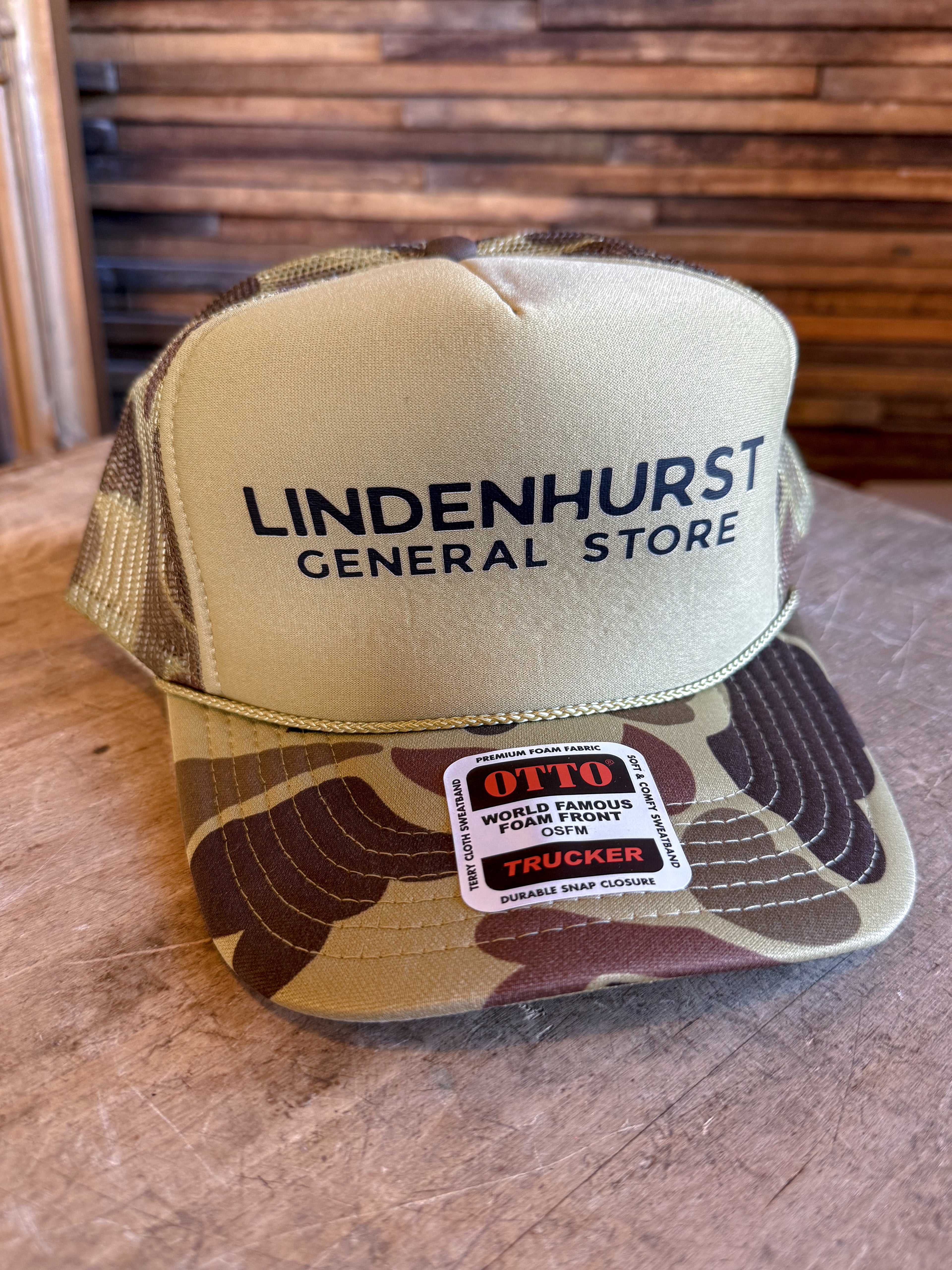 Logo Hat - Green Camo
