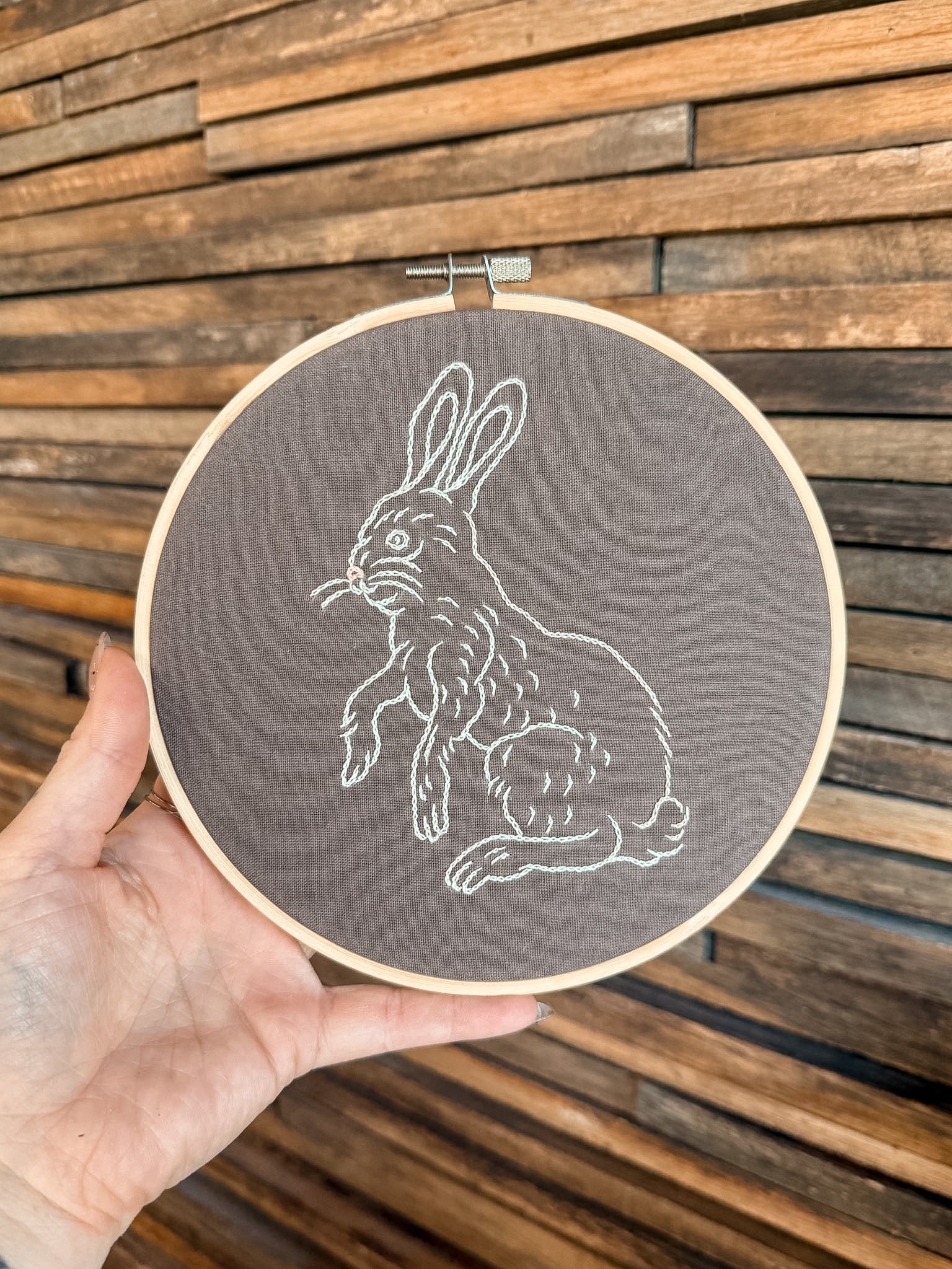 Bunny Hoop 6"