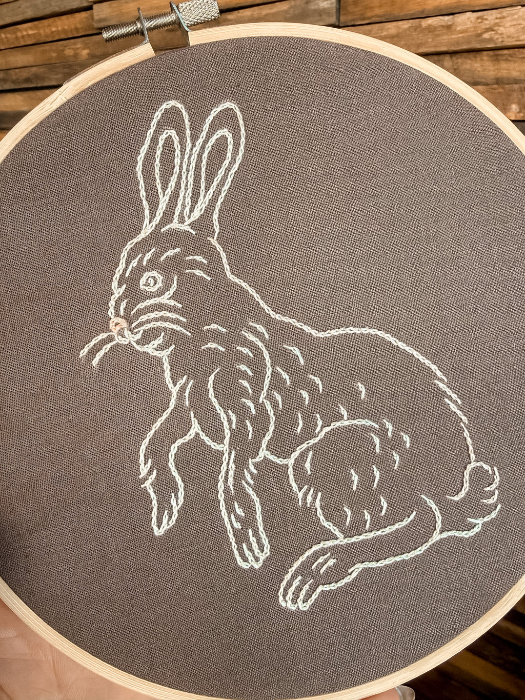 Bunny Hoop 6"