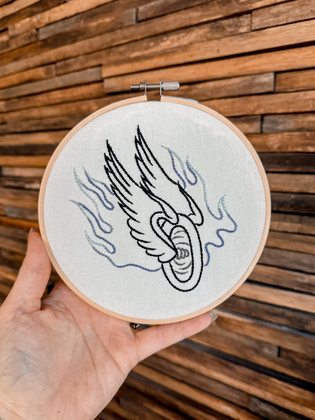 Burining Rubber Hoop 5"