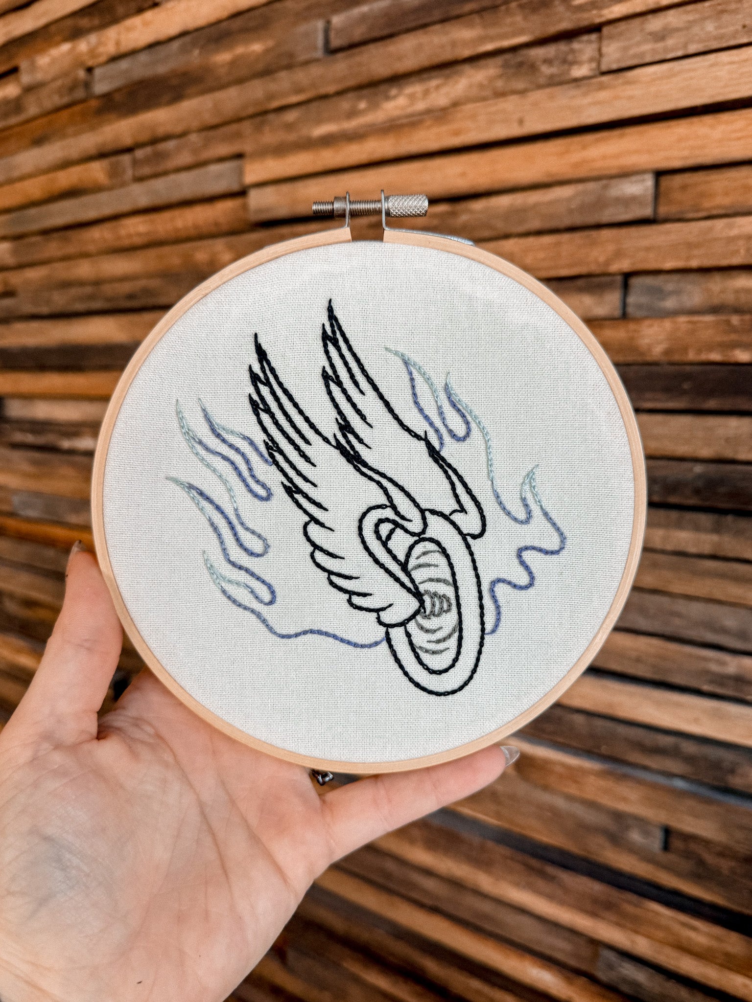 Burining Rubber Hoop 5"