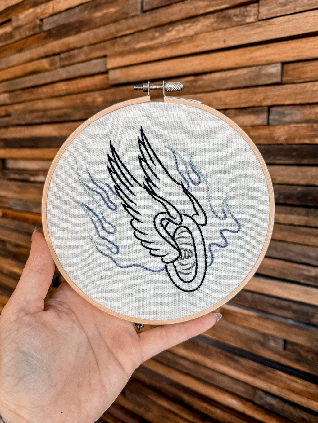 Burining Rubber Hoop 5"
