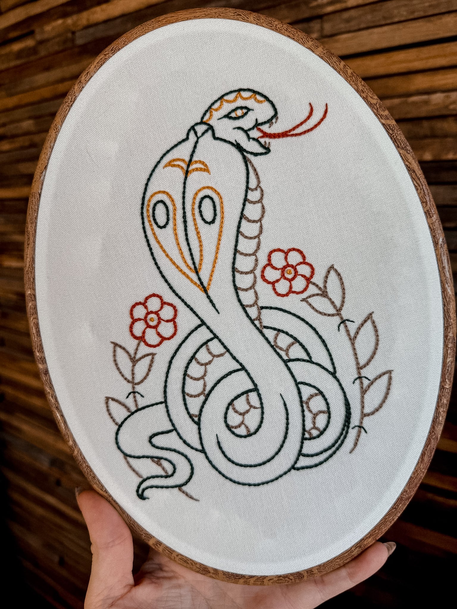 Cobra Oval Hoop 10"