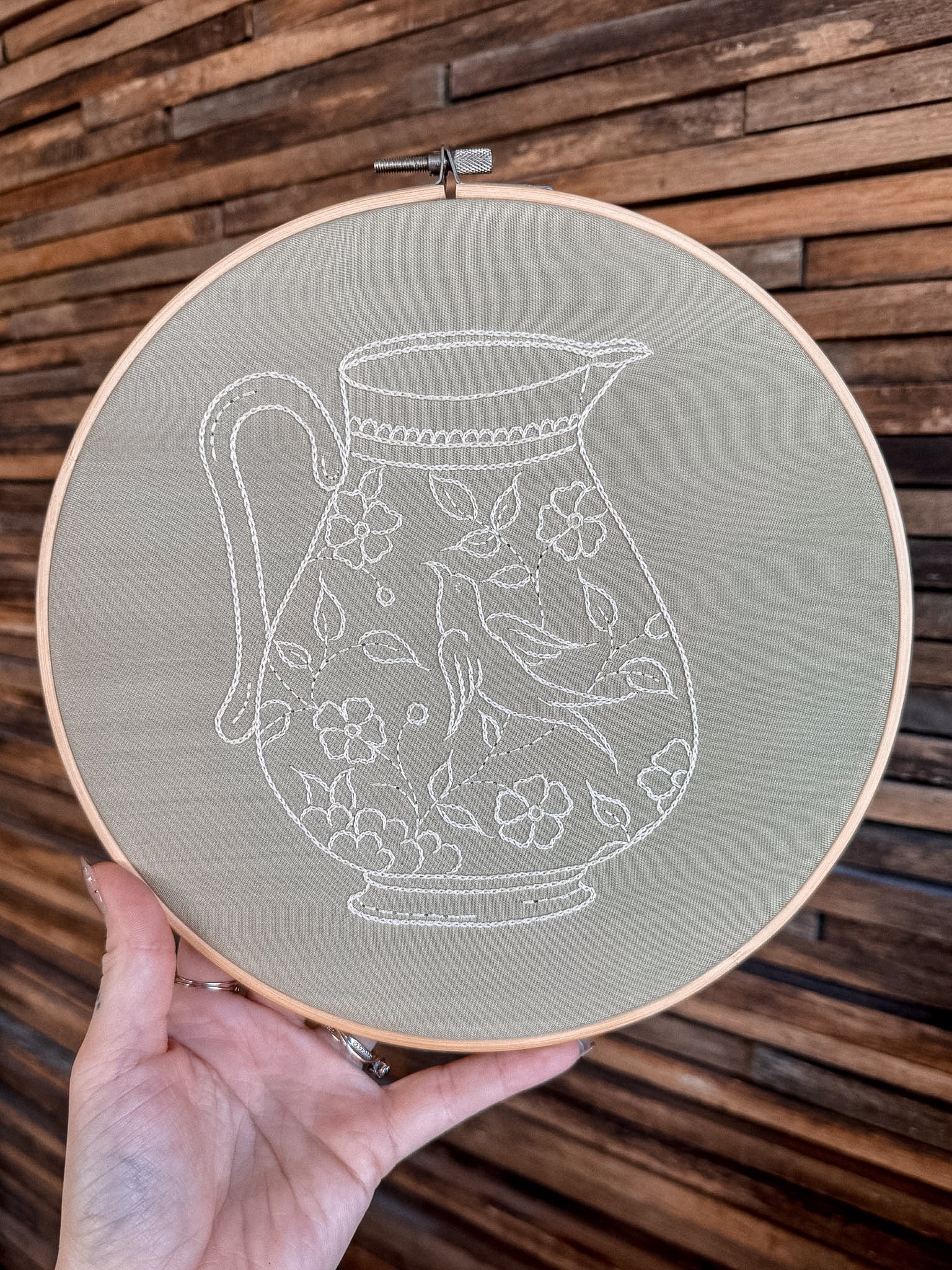Bird Pitcher Hoop 10"