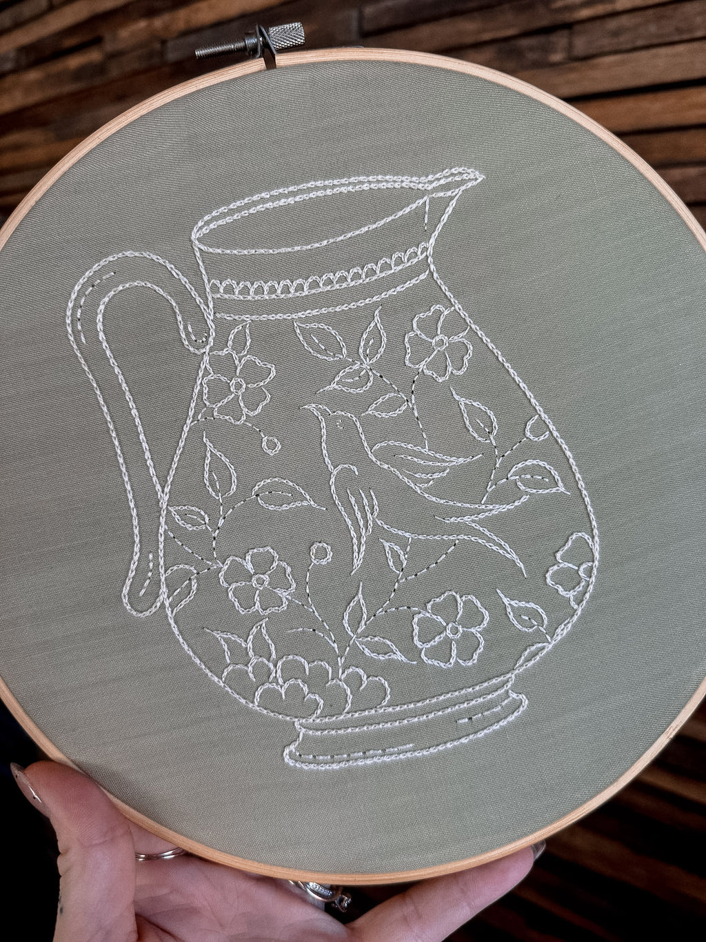 Bird Pitcher Hoop 10"