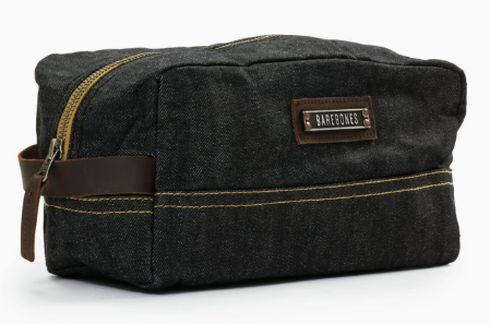 Indigo Denim Dopp Bag