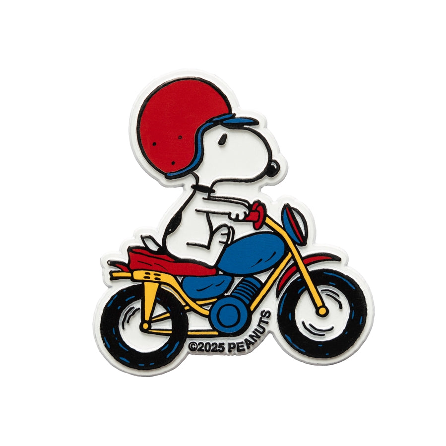Moto Snoopy Magnet